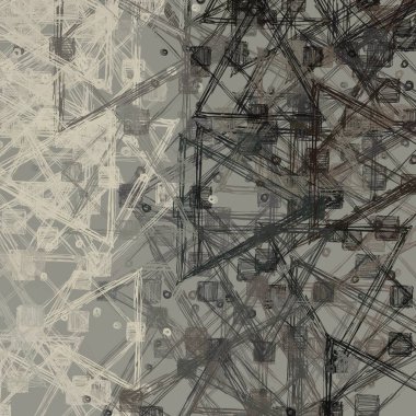 grunge desenleri ile soyut arka plan