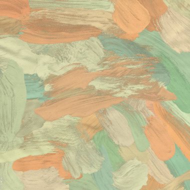 Tuval el yapımı yağlıboya. Renkli doku. Fırça darbeleri. Renkli görüntü. Modern sanat. Çağdaş sanat.