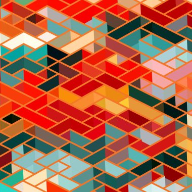 Geometrik desenli soyut doku