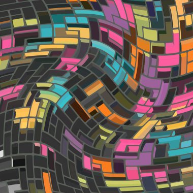 Geometrik desenli soyut doku