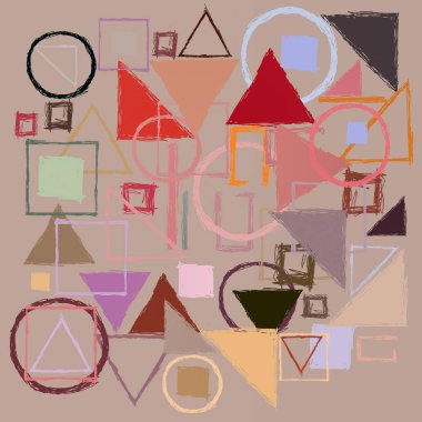 Geometrik desenli soyut arkaplan