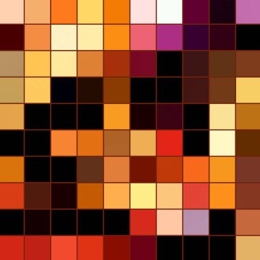 Geometrik desenlerle soyut sanat dokusu