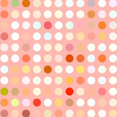 Dikişsiz nokta deseni. Vektör yinelenen doku.