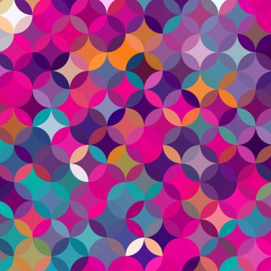 Geometrik desenlerle soyut sanat dokusu