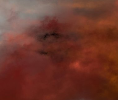 soyut grunge bulutlar, kopya alanı ile renkli arka plan