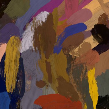 El yapımı tuvale yağlı boya. Soyut sanat dokusu. Renkli doku. Modern sanat eserleri. Yağlı boya darbeleri. Fırça darbeleri. Modern sanat. Çağdaş sanat. Sanatsal tuval.