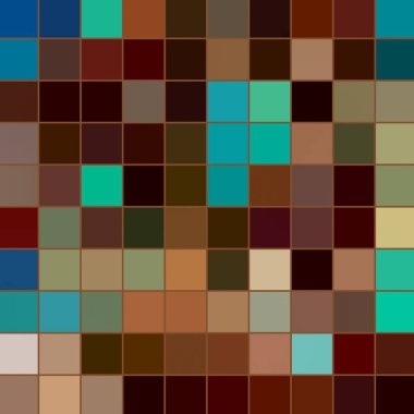 Geometrik desenlerle soyut sanat dokusu