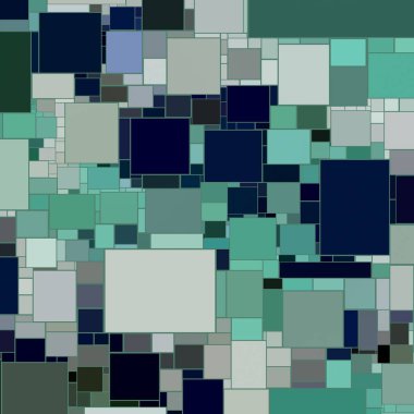 Soyut sanat dokusu. Kareler ile renkli doku. Modern sanat eserleri. Renkli görüntü