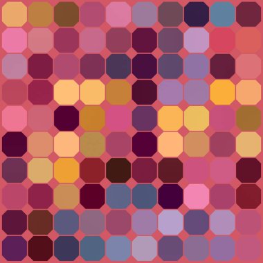 geometrik şekilli kusursuz desen.