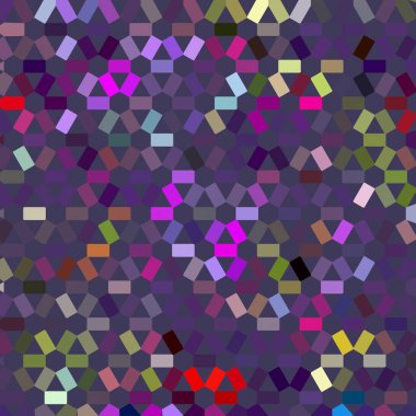 Renk fraktal geometrik soyut desen