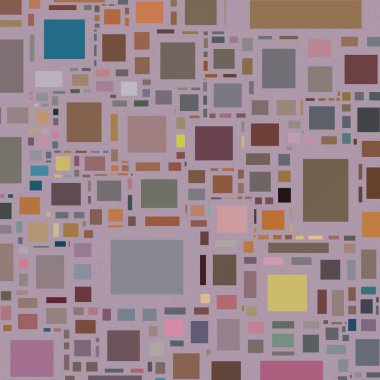 Soyut sanat dokusu. Kareler ile renkli doku. Modern sanat eserleri. Renkli görüntü