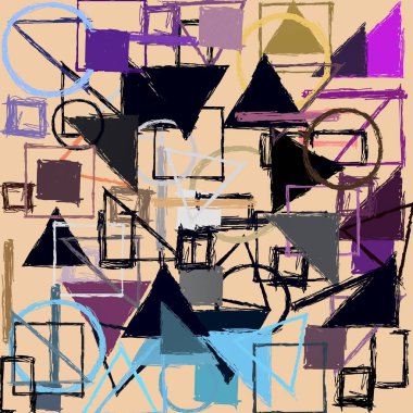 modern soyut geometrik desen arka plan