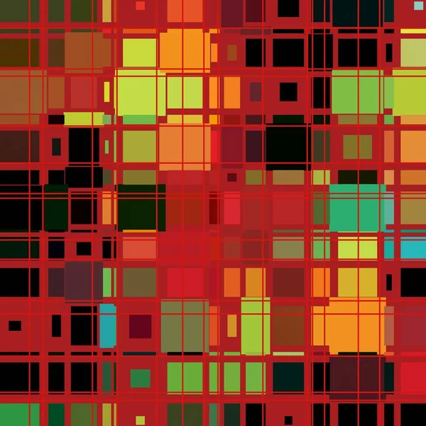 Colorful Abstract Background Squares — Stock Photo, Image