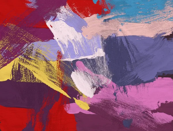 El yapımı tuvale yağlı boya. Soyut sanat dokusu. Renkli doku. Modern sanat eserleri. Yağlı boya darbeleri. Fırça darbeleri. Modern sanat. Çağdaş sanat. Sanatsal tuval.   