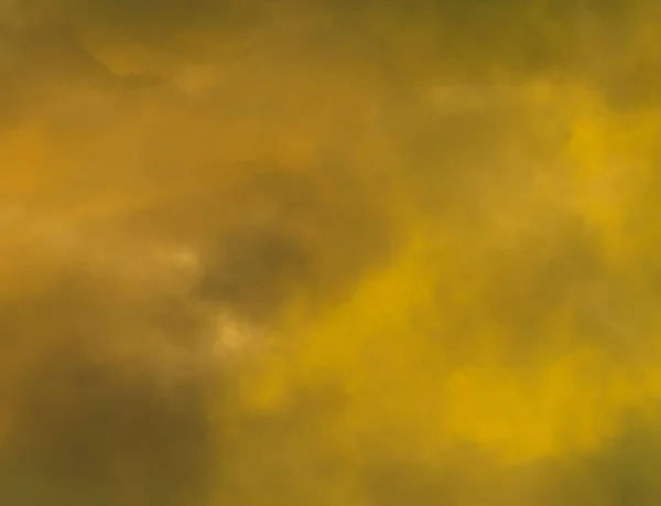 Żółty Mgły Mgły Wpływ Czarnym Etapie Studio Prezentacja Pokój Tło — Zdjęcie stockowe