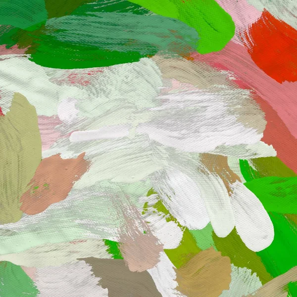 Tuval el yapımı yağlıboya. Renkli doku. Fırça darbeleri. Renkli görüntü. Modern sanat. Çağdaş sanat.