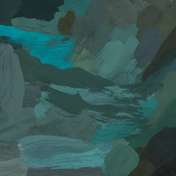 Tuval el yapımı yağlıboya. Renkli doku. Fırça darbeleri. Renkli görüntü. Modern sanat. Çağdaş sanat.