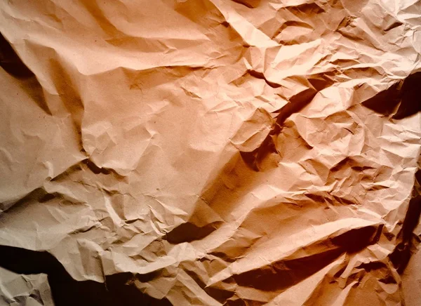 Абстрактный Скомканный Бумажный Фон — стоковое фото