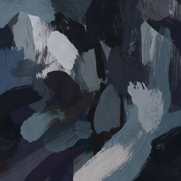 Tuval el yapımı yağlıboya. Renkli doku. Fırça darbeleri. Renkli görüntü. Modern sanat. Çağdaş sanat.