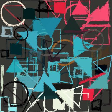 modern soyut geometrik desen arka plan