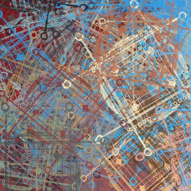 metin için alanı olan grunge arkaplanı