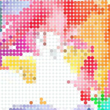 Geometrik desenli soyut arkaplan