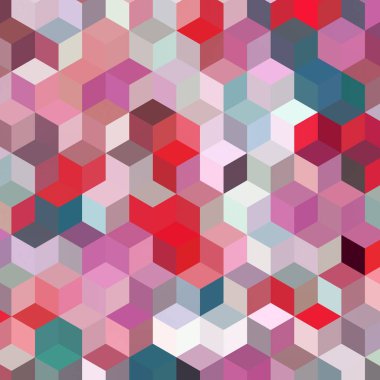 Geometrik desenlerle soyut sanat dokusu