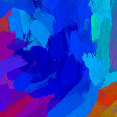 yaratıcı boya fırçasoyut soyut