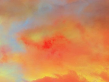 soyut grunge bulutlar, kopya alanı ile renkli arka plan