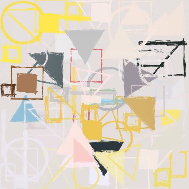 modern soyut geometrik desen arka plan