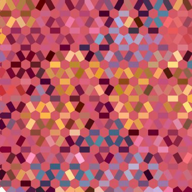 Renk fraktal geometrik soyut desen