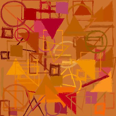 modern soyut geometrik desen arka plan