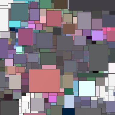 Soyut sanat dokusu. Kareler ile renkli doku. Modern sanat eserleri. Renkli görüntü