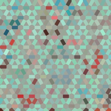 Renk fraktal geometrik soyut desen