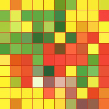 Geometrik desenlerle soyut sanat dokusu