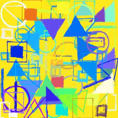 modern soyut geometrik desen arka plan