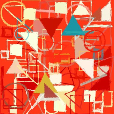 modern soyut geometrik desen arka plan