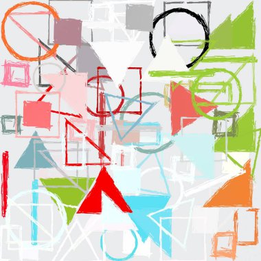 modern soyut geometrik desen arka plan