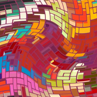 Geometrik desenli soyut doku