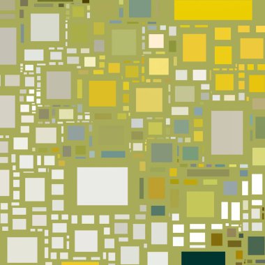 Soyut sanat dokusu. Kareler ile renkli doku. Modern sanat eserleri. Renkli görüntü