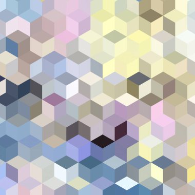 Geometrik desenlerle soyut sanat dokusu