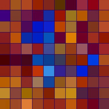 Geometrik desenlerle soyut sanat dokusu