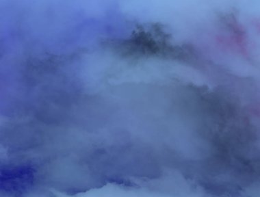 renkli gökyüzü ve bulutlar.