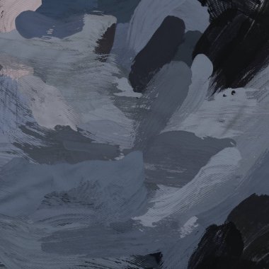 Tuval el yapımı yağlıboya. Renkli doku. Fırça darbeleri. Renkli görüntü. Modern sanat. Çağdaş sanat.