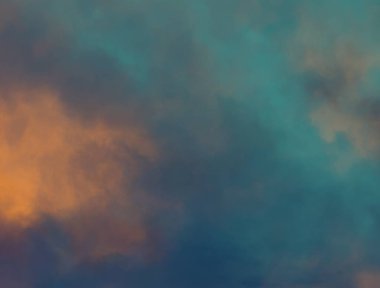 bulutlar ile soyut gökyüzü arka plan