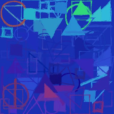 modern soyut geometrik desen arka plan