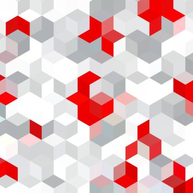 Geometrik desenlerle soyut sanat dokusu