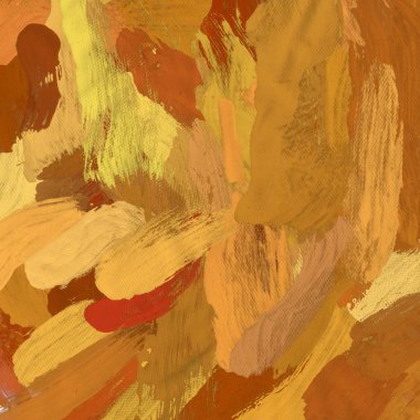 Tuval el yapımı yağlıboya. Renkli doku. Fırça darbeleri. Renkli görüntü. Modern sanat. Çağdaş sanat.