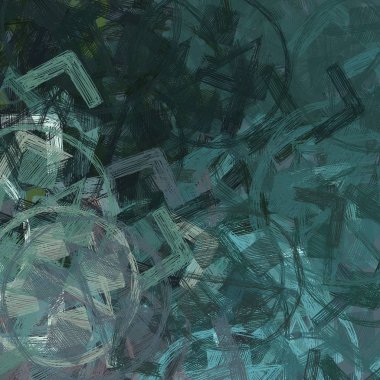 Yeşil bir ağacın soyut arkaplanı