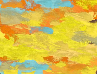 El yapımı tuvale yağlı boya. Soyut sanat dokusu. Renkli doku. Modern sanat eserleri. Yağlı boya darbeleri. Fırça darbeleri. Modern sanat. Çağdaş sanat. Sanatsal tuval.  